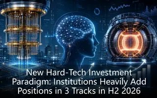 New Hard-Tech Investment Paradigm: Institutions Heavily Add Positions in 3 Tracks in H2 2026