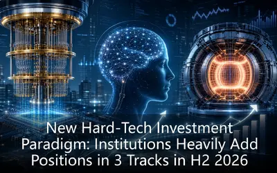 New Hard-Tech Investment Paradigm: Institutions Heavily Add Positions in 3 Tracks in H2 2026