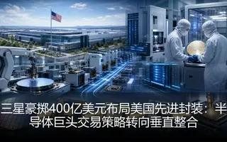 三星豪掷400亿美元布局美国先进封装：半导体巨头交易策略转向垂直整合