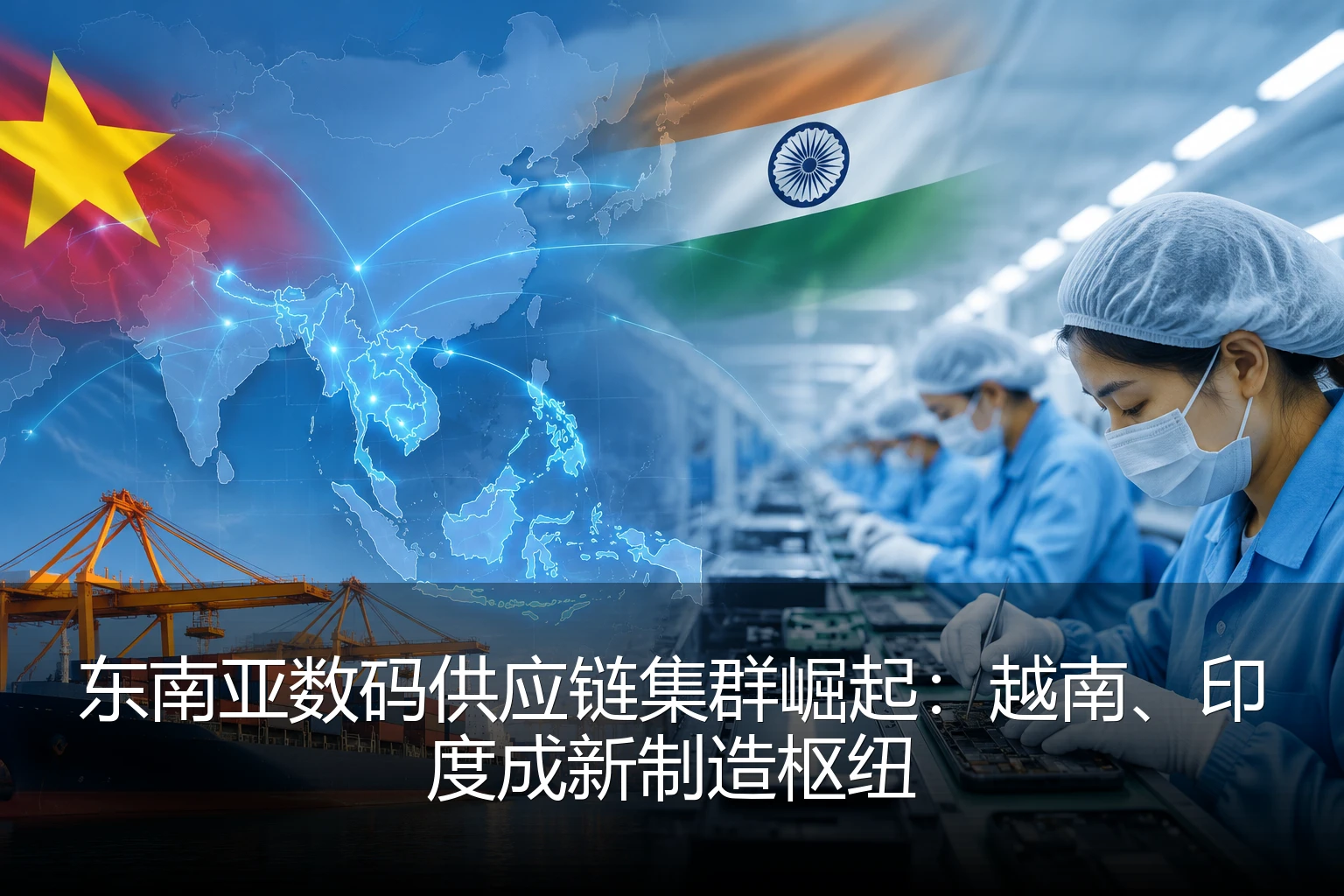 Rise of Southeast Asia's Digital Supply Chain Cluster: Vietnam and India Emerge as New Manufacturing Hubs