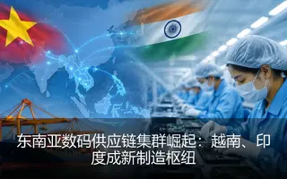 Rise of Southeast Asia's Digital Supply Chain Cluster: Vietnam and India Emerge as New Manufacturing Hubs