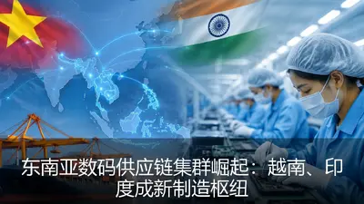 东南亚数码供应链集群崛起：越南、印度成新制造枢纽