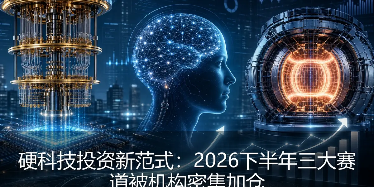 硬科技投资新范式：2026下半年三大赛道被机构密集加仓