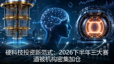 硬科技投资新范式：2026下半年三大赛道被机构密集加仓