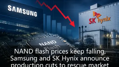 NAND flash prices keep falling, Samsung and SK Hynix announce production cuts to rescue market
