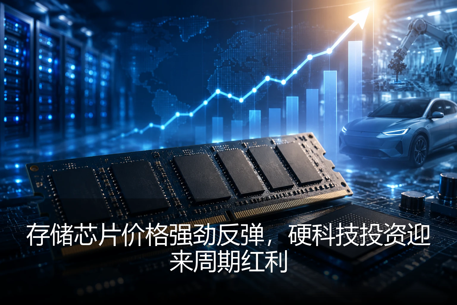 存储芯片价格强劲反弹，硬科技投资迎来周期红利