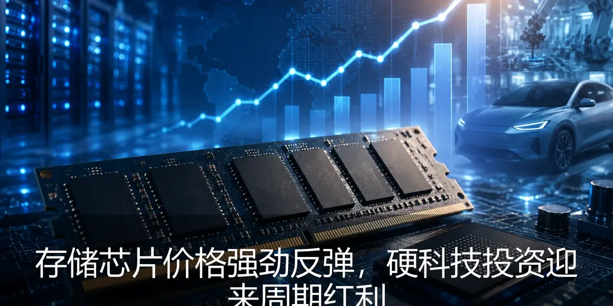存储芯片价格强劲反弹，硬科技投资迎来周期红利