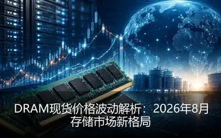 Analysis of DRAM Spot Price Fluctuations: New Pattern of Storage Market in August 2026