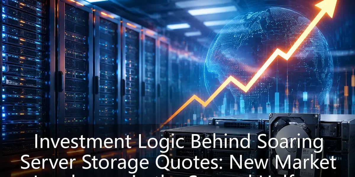 Investment Logic Behind Soaring Server Storage Quotes: New Market Landscape in the Second Half of 2026