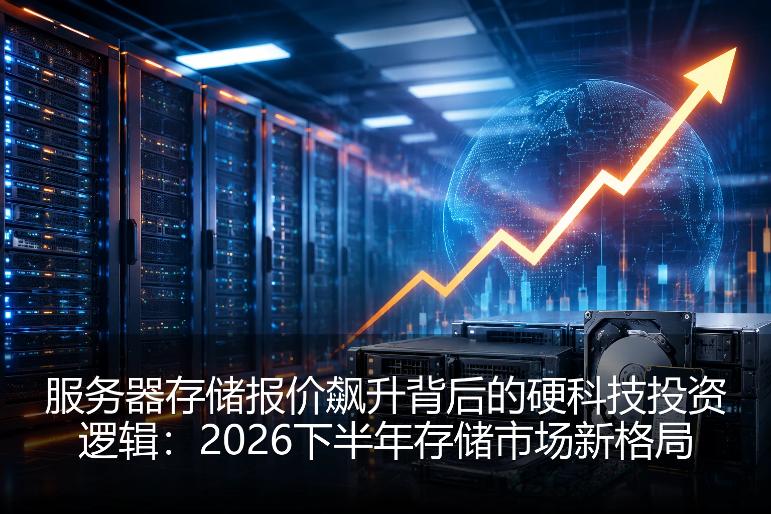 服务器存储报价飙升背后的硬科技投资逻辑：2026下半年存储市场新格局