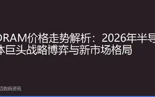 DRAM价格走势解析：2026年半导体巨头战略博弈与新市场格局