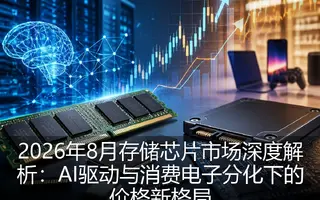 2026年8月存储芯片市场深度解析：AI驱动与消费电子分化下的价格新格局