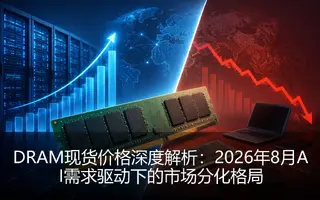 DRAM现货价格深度解析：2026年8月AI需求驱动下的市场分化格局
