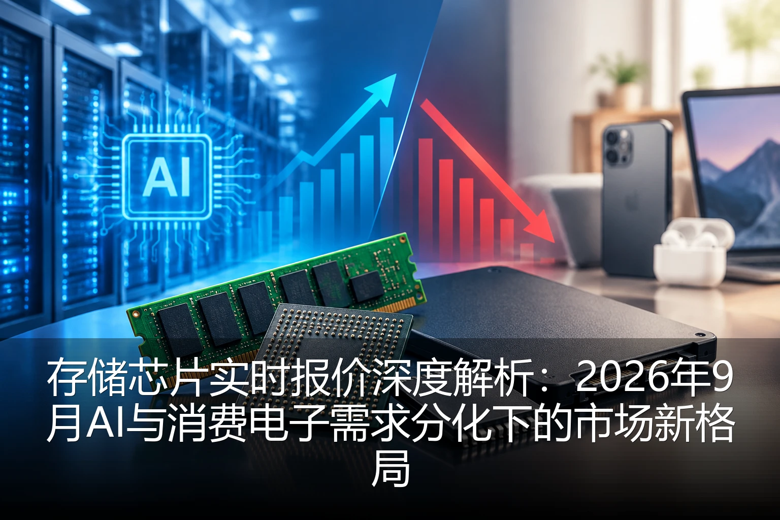 存储芯片实时报价深度解析：2026年9月AI与消费电子需求分化下的市场新格局