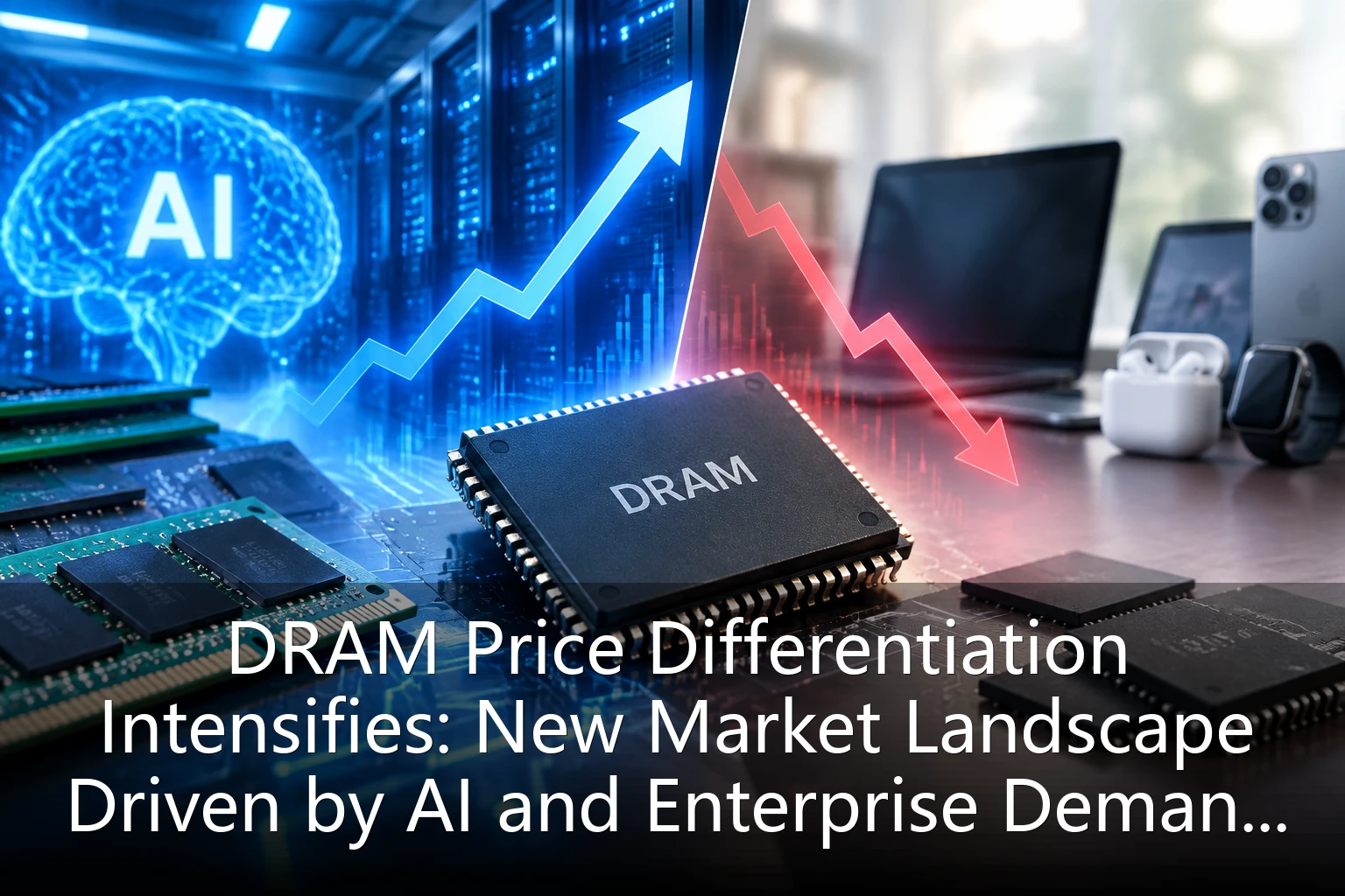 DRAM Price Differentiation Intensifies: New Market Landscape Driven by AI and Enterprise Demand in September 2026