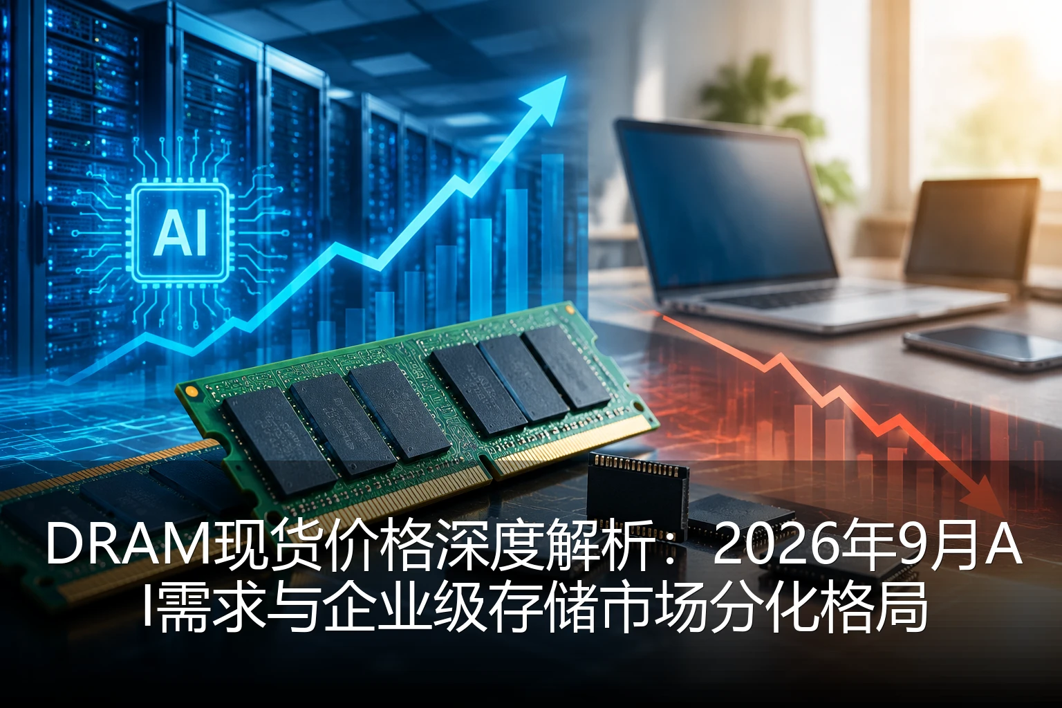 DRAM现货价格深度解析：2026年9月AI需求与企业级存储市场分化格局
