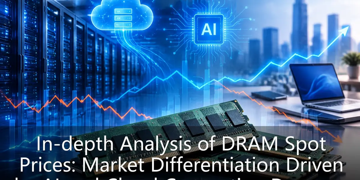 In-depth Analysis of DRAM Spot Prices: Market Differentiation Driven by AI and Cloud Computing Demand in September 2026