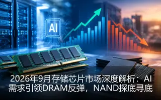 2026年9月存储芯片市场深度解析：AI需求引领DRAM反弹，NAND探底寻底