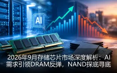 2026年9月存储芯片市场深度解析:AI需求引领DRAM反弹,NAND探底寻底