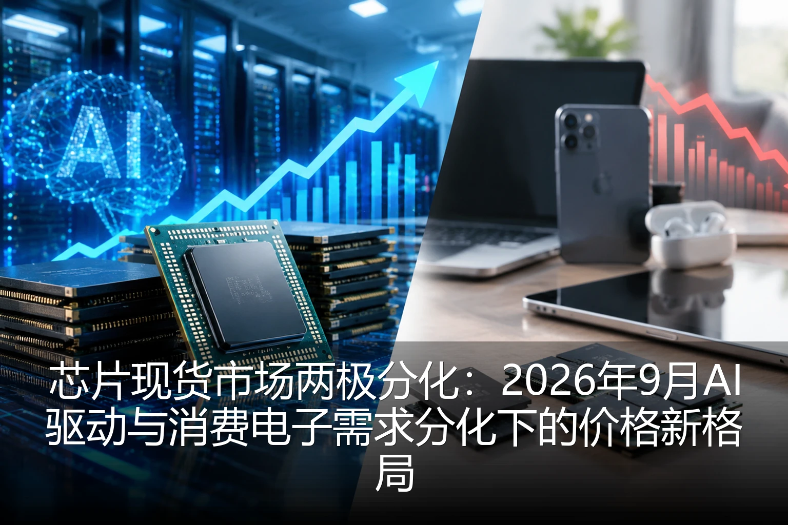 芯片现货市场两极分化：2026年9月AI驱动与消费电子需求分化下的价格新格局