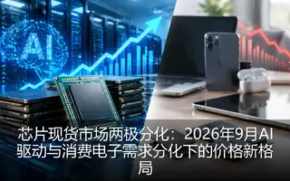 芯片现货市场两极分化：2026年9月AI驱动与消费电子需求分化下的价格新格局