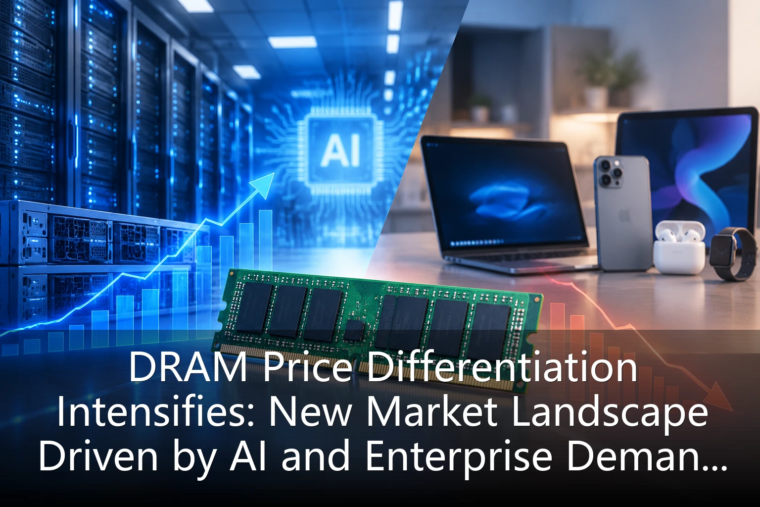 DRAM Price Differentiation Intensifies: New Market Landscape Driven by AI and Enterprise Demand in October 2026