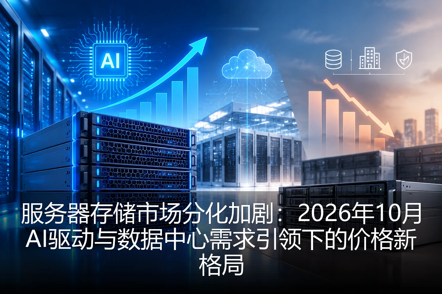 服务器存储市场分化加剧：2026年10月AI驱动与数据中心需求引领下的价格新格局